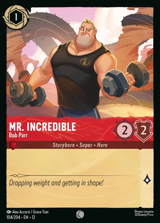 Mr. Incredible – Bob Parr
