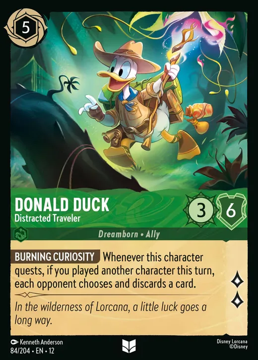 Donald Duck – Distracted Traveler