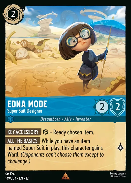 Edna Mode – Super Suit Designer