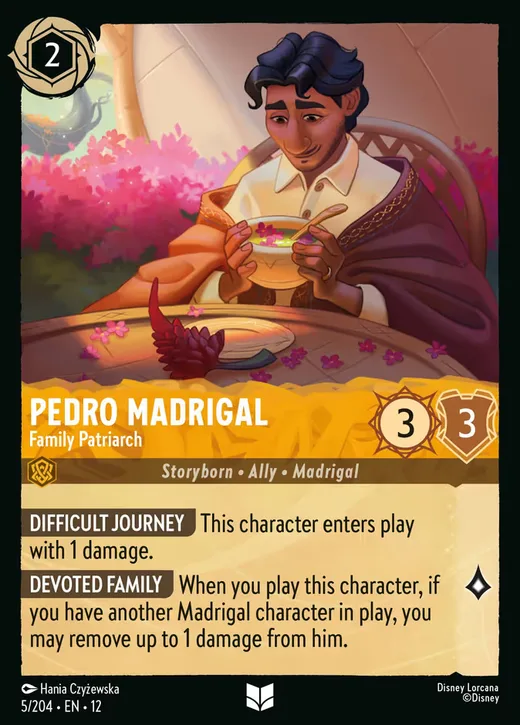 Pedro Madrigal – Family Patriarch