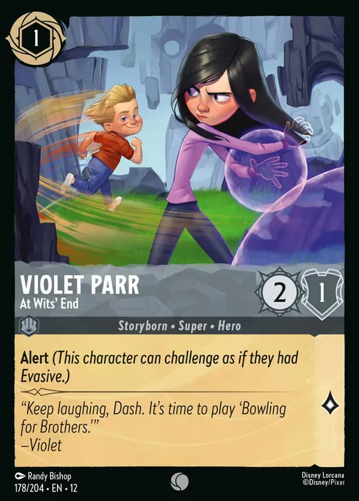 Violet Parr – At Wits' End