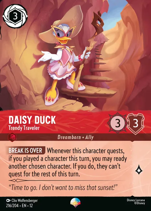 Daisy Duck – Trendy Traveler
