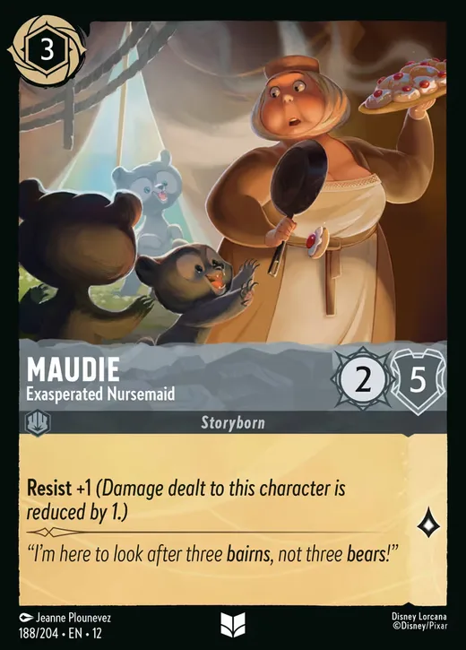 Maudie – Exasperated Nursemaid