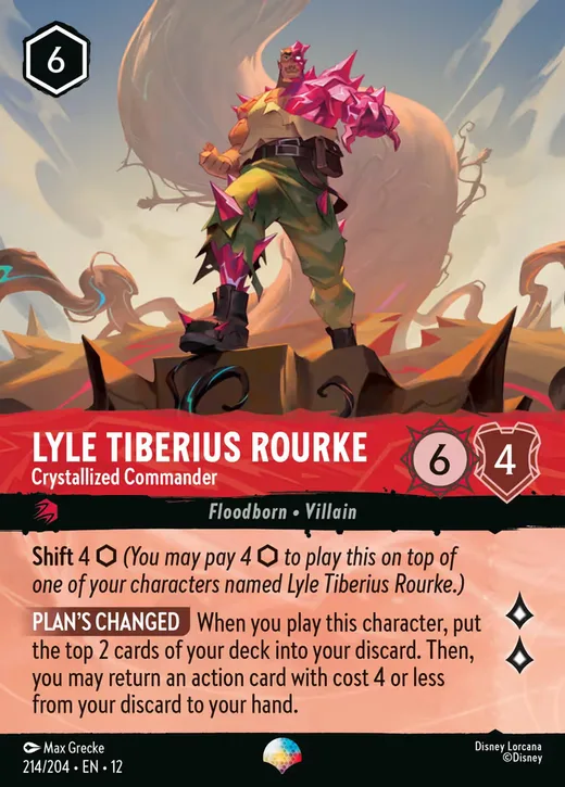 Lyle Tiberius Rourke – Crystallized Commander