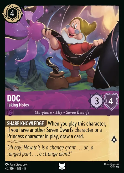Doc – Taking Notes
