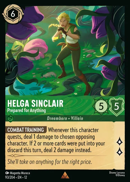 Helga Sinclair – Prepared for Anything