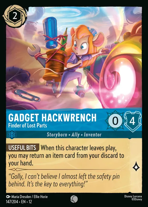 Gadget Hackwrench – Finder of Lost Parts