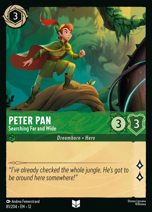 Peter Pan – Searching Far and Wide