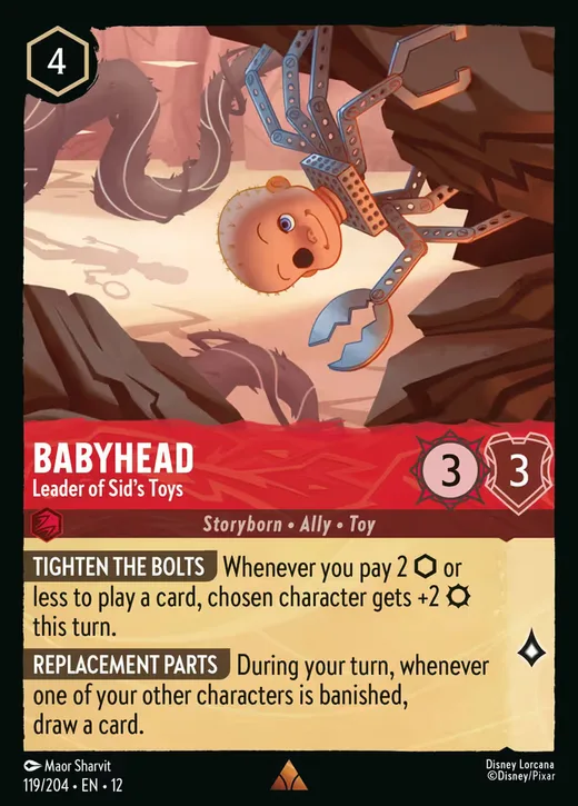 Babyhead – Leader of Sid's Toys