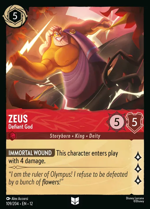Zeus – Defiant God
