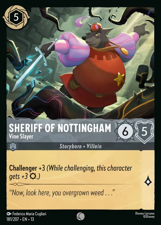 Sheriff of Nottingham – Vine Slayer