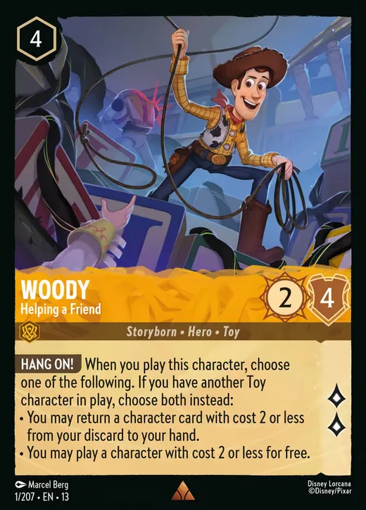Woody – Helping a Friend