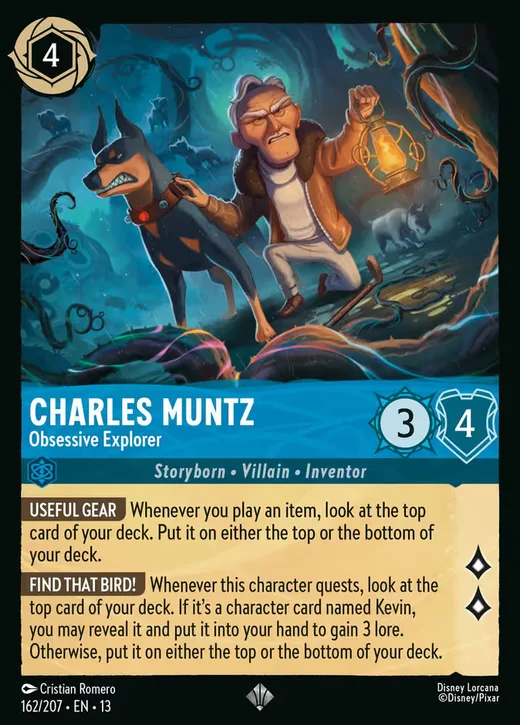 Charles Muntz – Obsessive Explorer