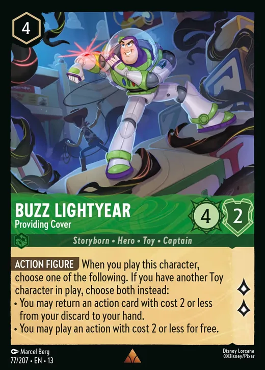 Buzz Lightyear – Providing Cover