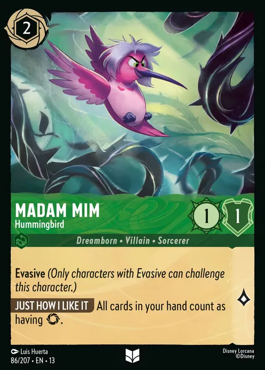Madam Mim – Hummingbird