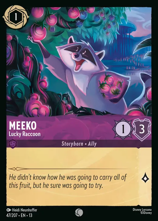 Meeko – Lucky Raccoon