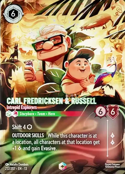 Carl Fredricksen & Russell – Intrepid Explorers