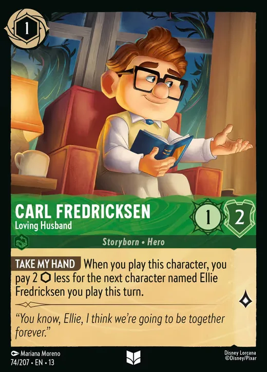 Carl Fredricksen – Loving Husband