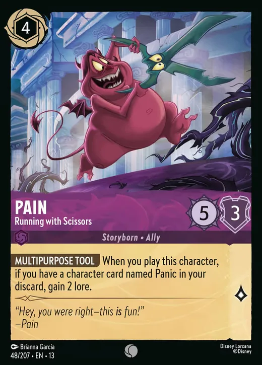 Pain – Running with Scissors