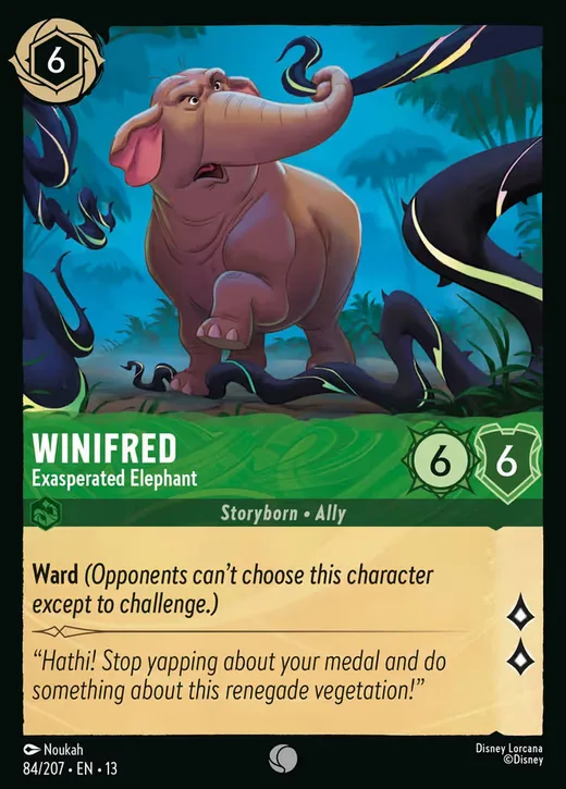Winifred – Exasperated Elephant
