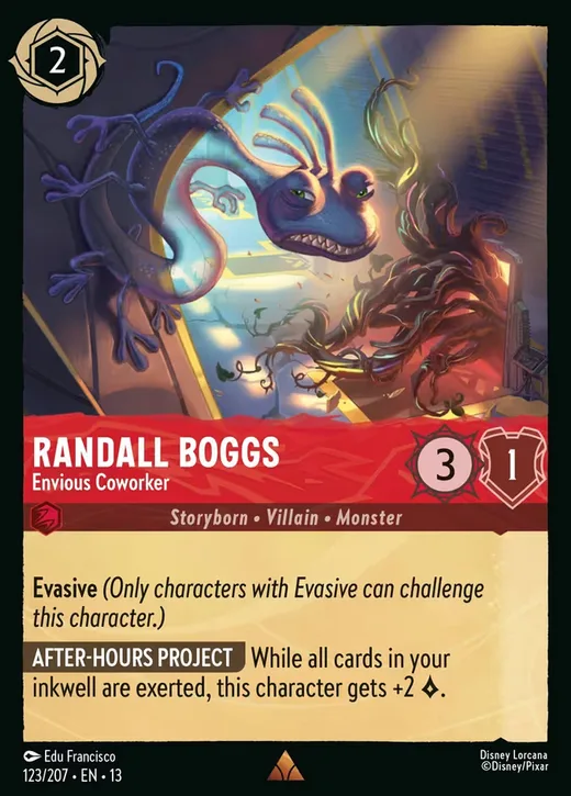 Randall Boggs – Envious Coworker