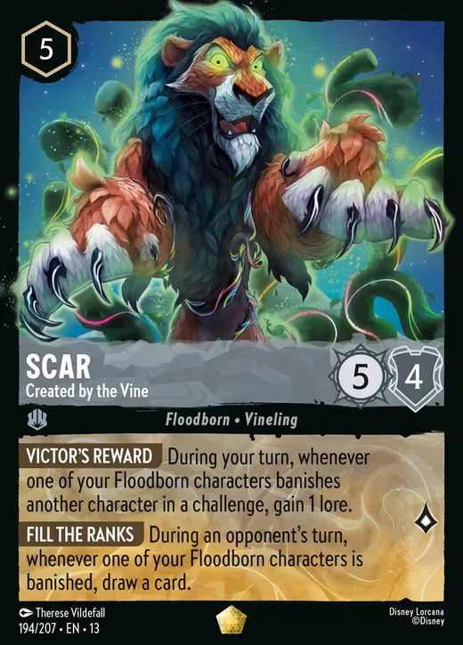 Scar – Created by the Vine