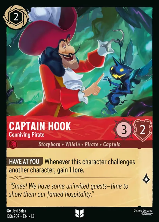 Captain Hook – Conniving Pirate