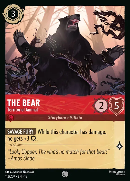 The Bear – Territorial Animal