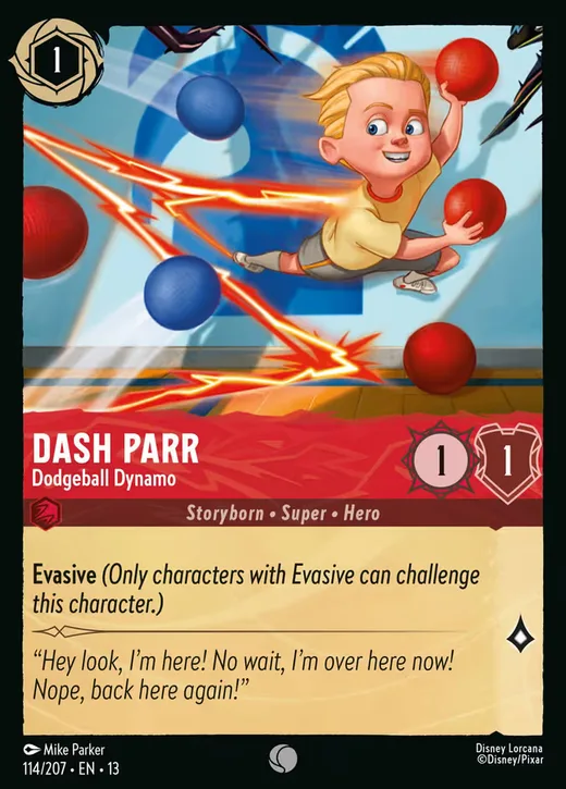 Dash Parr – Dodgeball Dynamo