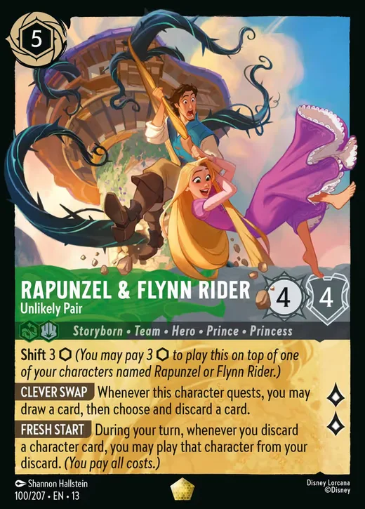 Rapunzel & Flynn Rider – Unlikely Pair