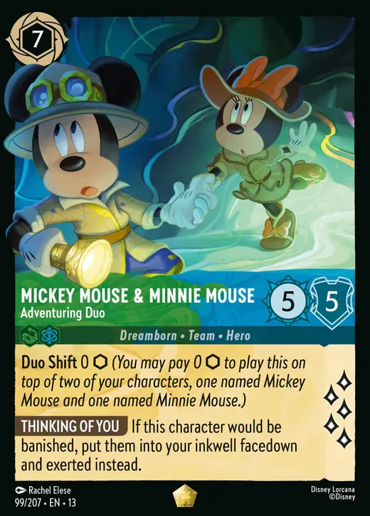 Mickey Mouse & Minnie Mouse – Adventuring Duo