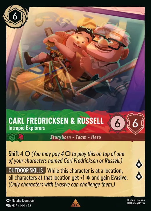 Carl Fredricksen & Russell – Intrepid Explorers