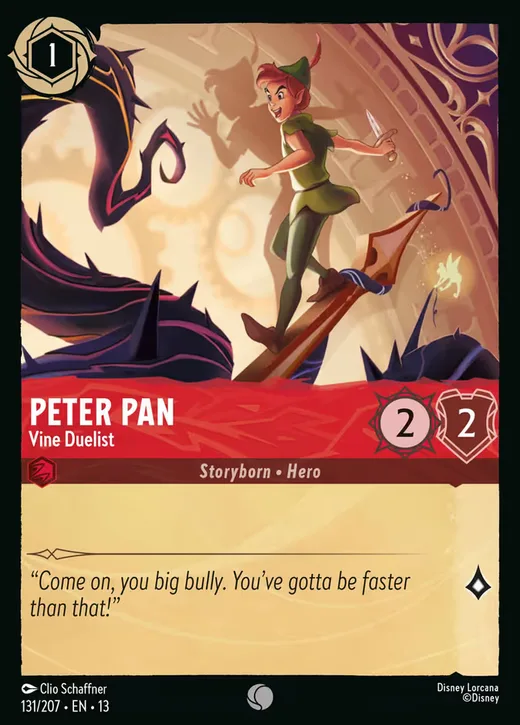Peter Pan – Vine Duelist
