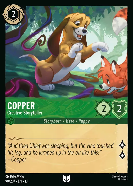 Copper – Creative Storyteller