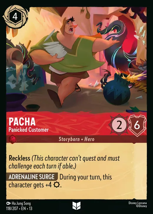 Pacha – Panicked Customer