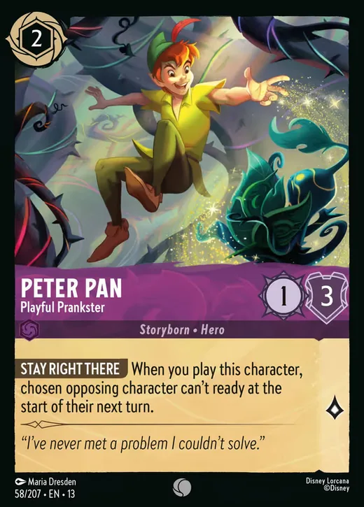 Peter Pan – Playful Prankster
