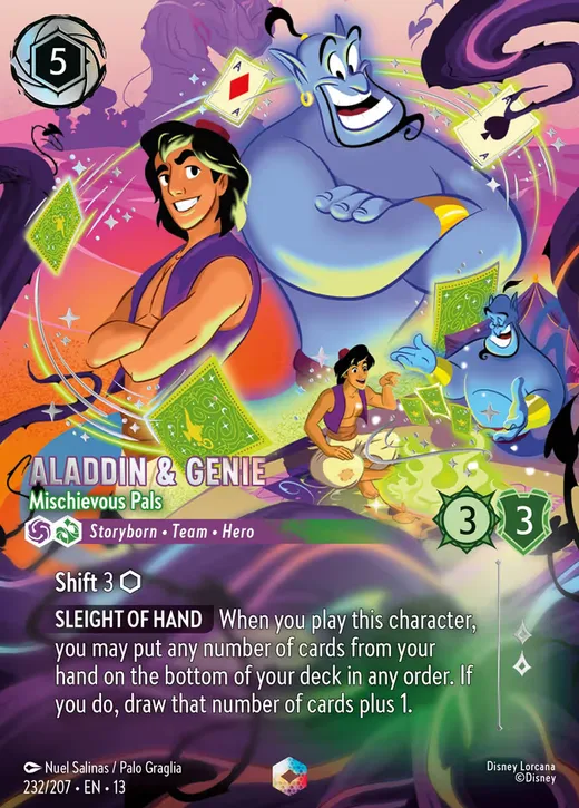 Aladdin & Genie – Mischievous Pals