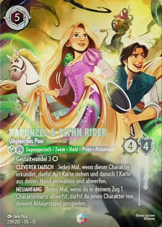 Rapunzel & Flynn Rider – Unlikely Pair