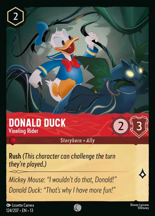 Donald Duck – Vineling Rider