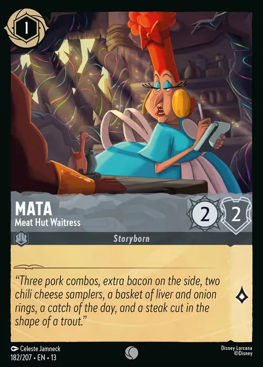 Mata – Meat Hut Waitress