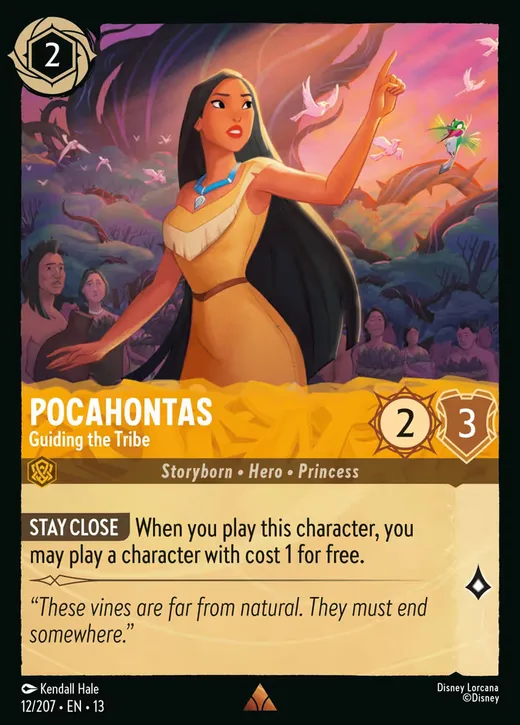 Pocahontas – Guiding the Tribe