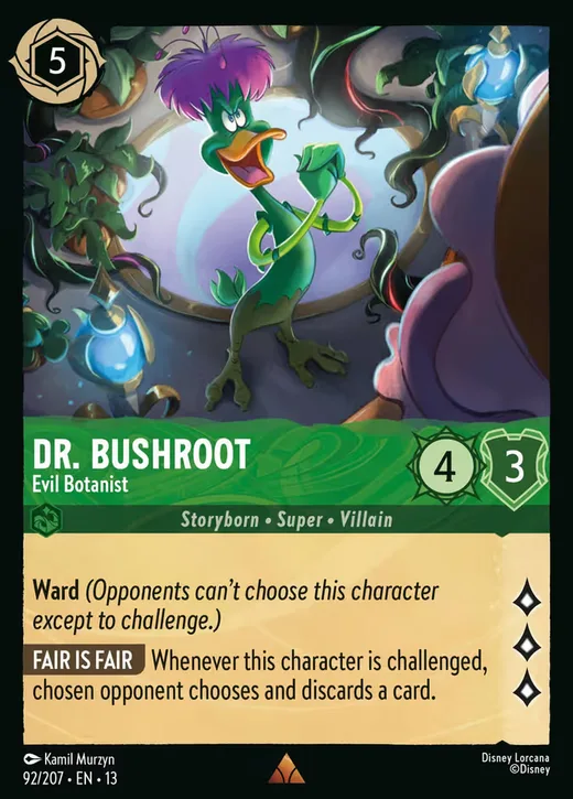 Dr. Bushroot – Evil Botanist