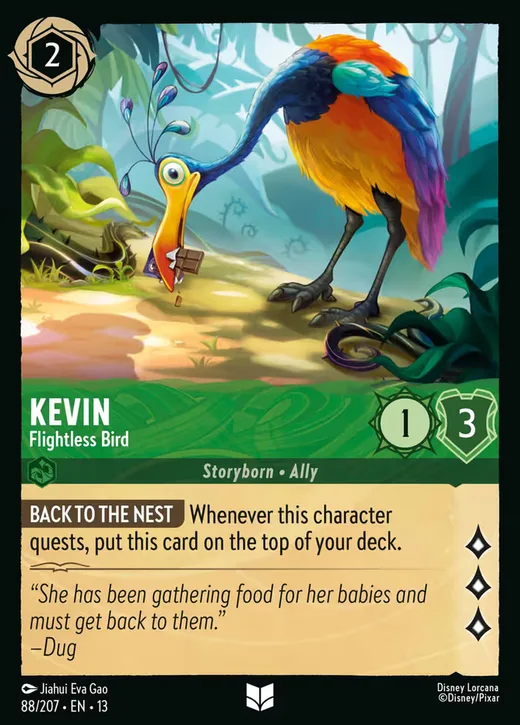 Kevin – Flightless Bird
