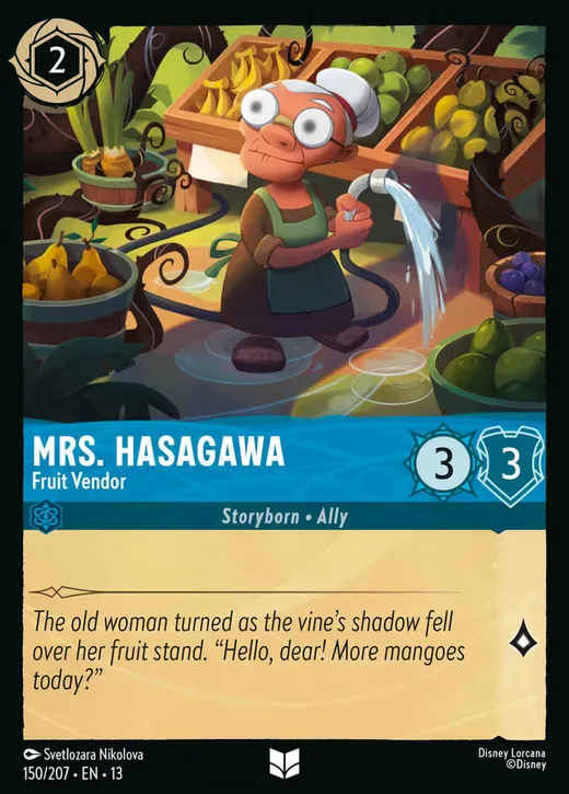 Mrs. Hasagawa – Fruit Vendor