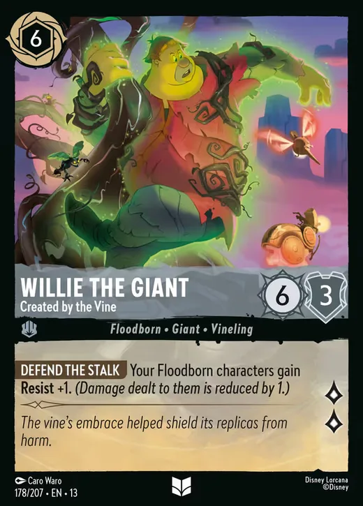 Willie the Giant – Created by the Vine
