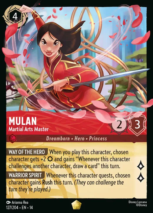 Mulan – Martial Arts Master