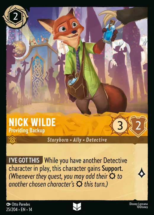 Nick Wilde – Providing Backup