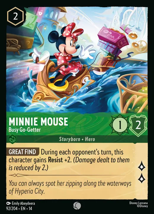 Minnie Mouse – Busy Go-Getter