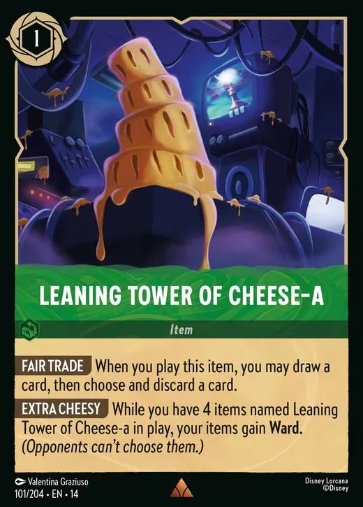 Leaning Tower of Cheese-a