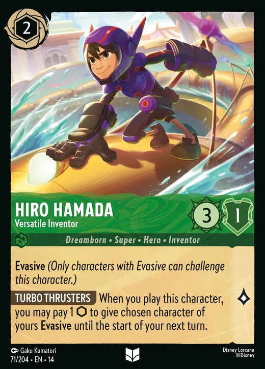 Hiro Hamada – Versatile Inventor